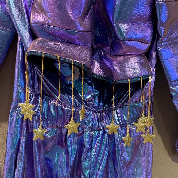 Adult Light-Up Cosmic Sparkle Astronaut Costume - PBK - Picture 12 of 14